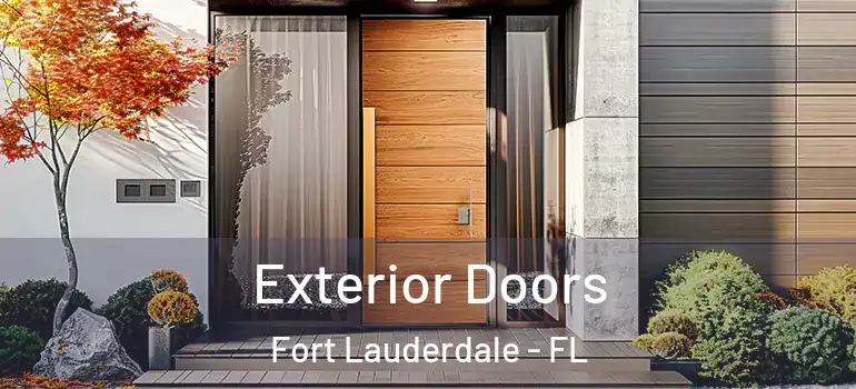  Exterior Doors Fort Lauderdale - FL