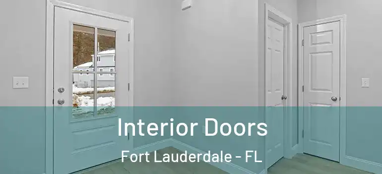  Interior Doors Fort Lauderdale - FL
