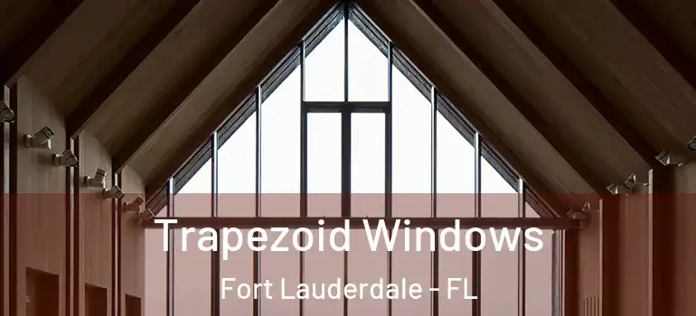  Trapezoid Windows Fort Lauderdale - FL