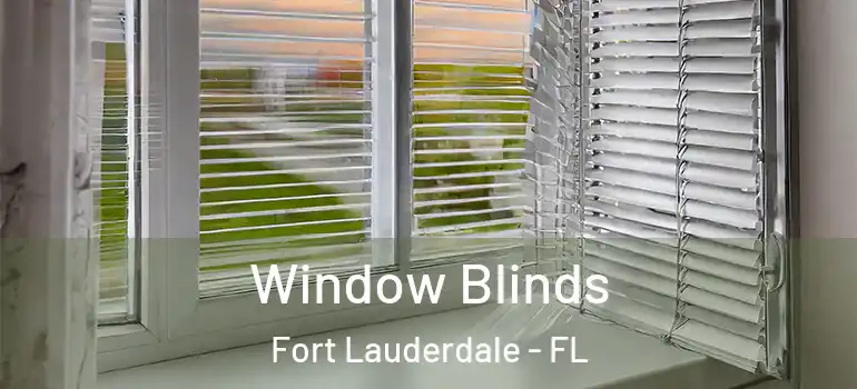  Window Blinds Fort Lauderdale - FL